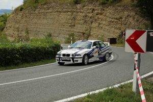 Ostlegenden Leuchtenburg Bergrennen Kahla 2018 - Nick Heilborn BMW M3, Rallye-Taxi