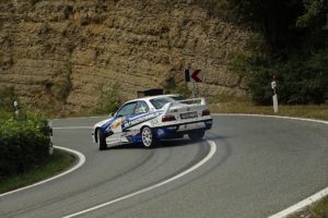 Ostlegenden Leuchtenburg Bergrennen Kahla 2018 - Nick Heilborn BMW M3, Rallye-Taxi