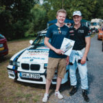 Ostlegenden Leuchtenburg Bergrennen Kahla 2018 - Nick Heilborn BMW M3, Rallye-Taxi